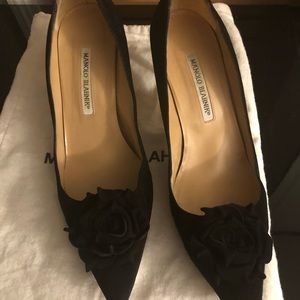 Suede Manolo Blahnik